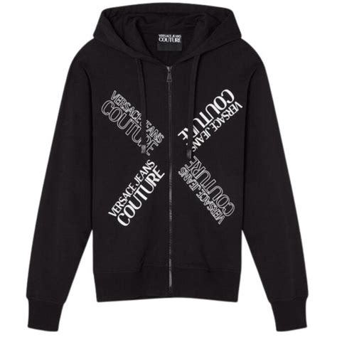 versace jeans pullover b6hna769|Versace Jeans Couture Cotton Blend Pullover Hoodie.